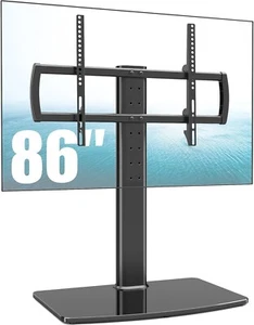 Universal TV Stand Base Tabletop TV Stand with Wall Mount for 40 to 86 inch 5 - Picture 1 of 8