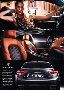 MASERATI CAR magazine promo ad #08 "NOT A CAR" - Picture 1 of 2