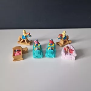 6x Teeny Weeny Families 1997 Rilasciato in Kelloggs cereali - Foto 1 di 4