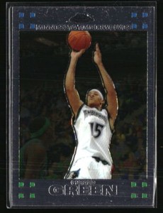 Gerald Green 2007 Topps Chrome #26  Basketball Card