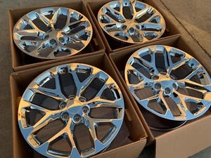 Set of 4 22 Wheels Rims Chevy GMC Silverado Tahoe Suburban Yukon Sierra Escalade - Picture 1 of 6