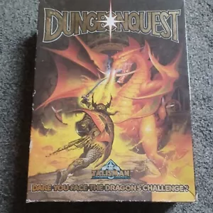 Dungeon quest Talisman Adventure Board Game Games Workshop Mostly there Boxed - Picture 1 of 1