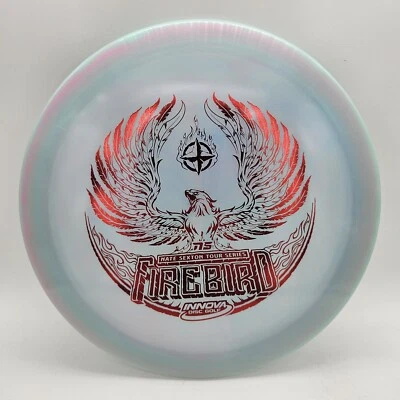 Innova Nate Sexton 2021 Champion Color Glow Firebird Tour Blue/Black 173-5g - Image 1 of 4