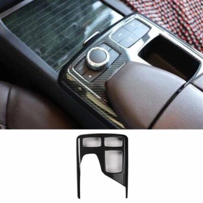 Central Console Gear Shift ABS Carbon Fiber For Benz GL ML 2012-2015 Strip Cover — 第 1/4 张图片