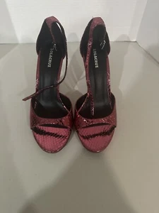 Lolacruz Sandale Metallic Rosa Leder GR 38/7 - Bild 1 von 8