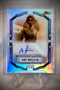 2022 STAR WARS - Angelique Perrin as Adi Gallia - AUTO Topps Finest Card #FA-AP - Picture 1 of 5