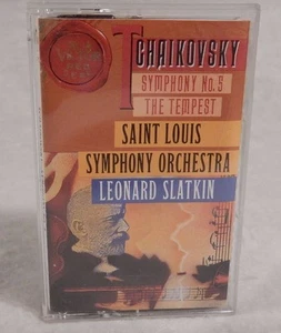 TCHAIKOVSKY: Symphony No.5 The Tempest LEONARD SLATKIN /SAINT LOUIS ORCHESTRA - Picture 1 of 3