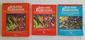 FRANZÖSISCHE DUNGEONS & DRAGONS BASIC BOX SET MIT KEEP ON THE BORDERLANDS MODUL - Bild 1 von 16