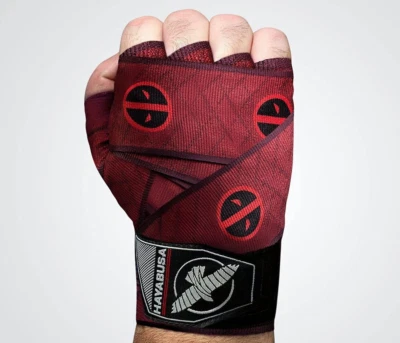 Envolturas de mano de boxeo Hayabusa 180 pulgadas Deadpool Marvel Foto 1 de 4