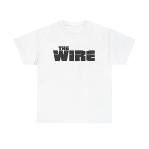 The Wire Tshirt Tv Series Merch Baltimore Retro Unisex Heavy Cotton Tee - Picture 1 of 5