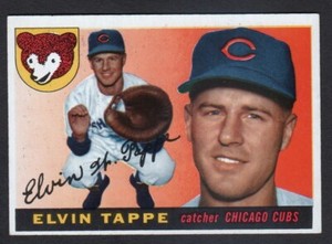 1955 Topps #129 Elvin Tappe (ex) 
