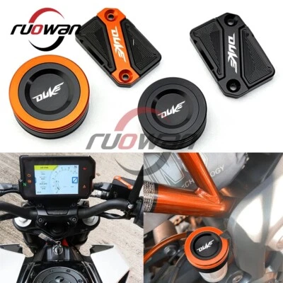 Rear Front Brake Fluid Reservoir Cap Cylinder cover For KTM Duke 125 200 250 390 - image 1 of 3