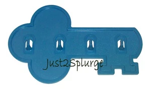 Tupperware Gadgets Schlüsselbügel Aufhänger Halter Haken Blau Neu Vintage - Bild 1 von 3