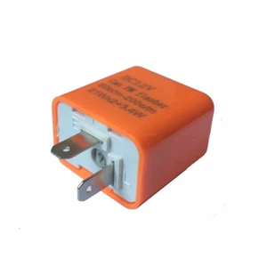 2 Pin Speed Adjustable Indicator Flasher Turn Signal Relay V4E0 - Picture 1 of 6