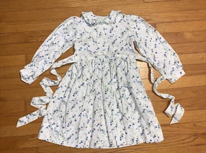 Alice Kathleen & Co Blue Flowers Floral Dress Size 7 - Picture 1 of 6