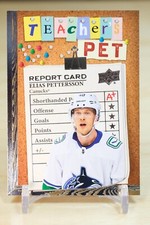 2023-24 Upper Deck Teachers Pet #TP-10 Elias Pettersson - Vancouver Canucks