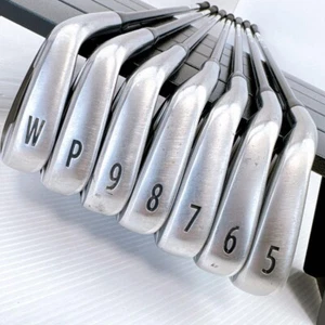 Lefty Titleist AP1 712 Iron Set 7pcs 5-Pw,W Flex S Stiff Rombax 60 - Picture 1 of 9