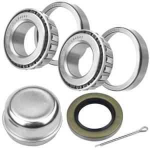 Pair High-Quality Trailer Bearing Kit For L44643 /L44610 Seal 1.250'' - Foto 1 di 6