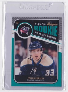11-12 O-PEE-CHEE MARQUEE ROOKIE RECRUE TOMAS KUBALIK #590 COLUMBUS BLUE JACKETS