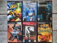 Lot of 6 Sony Playstation 2 Games, PS2, Complete, TimeSplitters, Tested & Work