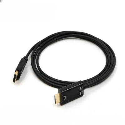 4K high-definition connection cable DP to HDMI large DP to HDMI adapter cable - Image 1 of 4