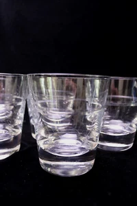 Crate & Barrel Krosno Callaway 6 Double Old Fashioned Glass Tumblers - Picture 1 of 7