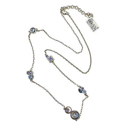 Collar Brighton Halo Cristal Resplandor Azul y Púrpura JM4563 NUEVO CON ETIQUETAS $98 Foto 1 de 4