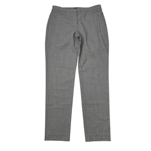 Pantaloni eleganti donna Theory grigio misto lana vergine gamba dritta taglia 4 - Foto 1 di 15