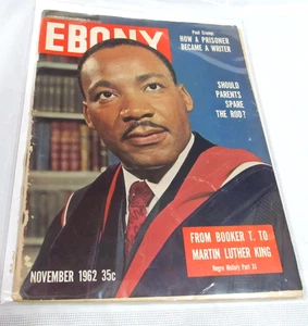 Ebony Magazine - November 1962 NO 1 Black History-Booker T Washington To MLK - Picture 1 of 17