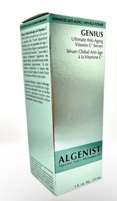 ALGENIST GENIUS Ultimate Anti-aging Vitamin C+ Serum - 1oz - Alguronic Acid NEW - Image 1 of 4