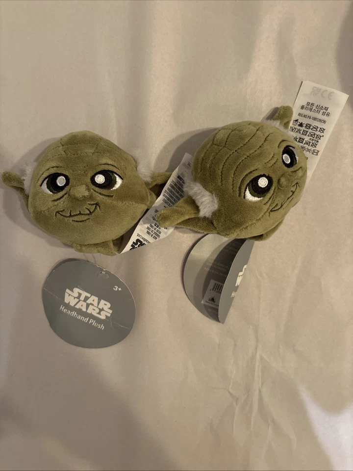 Conjunto de Pelúcia YODA Create-Your-Own-Headband Parks Disney Parks - Imagem 1 de 1