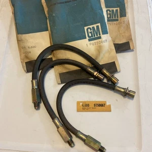 NOS GM 1965 Pontiac Bonneville Catalina 2+2 GP Front Brake Hoses 9750667 - Foto 1 di 10