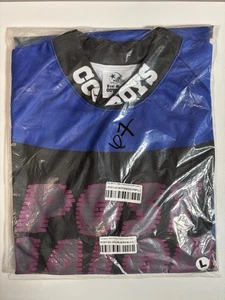 Gr. L Dallas Cowboys x Post Malone Motocross Trikot Blau Langarm Neu mit Etikett - Bild 1 von 2