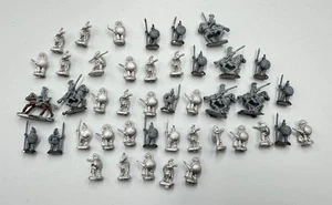 40x 10mm Figures, Ancient Greeks, Un-painted/Partially painted - Picture 1 of 5