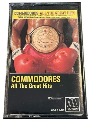 Commodores All the Great Hits 1982 Motown Records Cassette Tape - Image 1 of 2