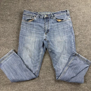 Pantalones de mezclilla Duluth Trading Co para hombre 36x30 salón doble flexibilidad ropa de trabajo - Imagen 1 de 5