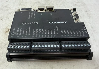 Cognex CIO-Micro I/O Module 821-0016-2R / 825-0034-2R *Damaged Enclosure* - Image 1 of 4