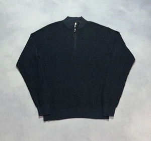 Peter Millar 1/4-Reißverschluss Pullover Kitts gedreht Balsam grün Medium $ 268 Wolle Strick - Bild 1 von 11