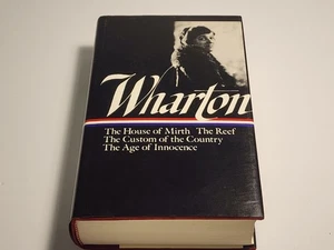 Vtg Book Wharton. The House of Mirth Library of America Hardcover Dustjacket - Imagen 1 de 8