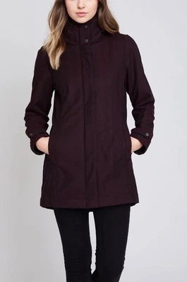 Chaqueta Mia Melon Whitney Ciruela Púrpura Contorneada Botón Cierre Cremallera Nueva con Etiquetas Talla XS Foto 1 de 4