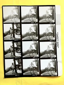 Michele Carey , original vintage studio publicity press contact sheet photo - Picture 1 of 1
