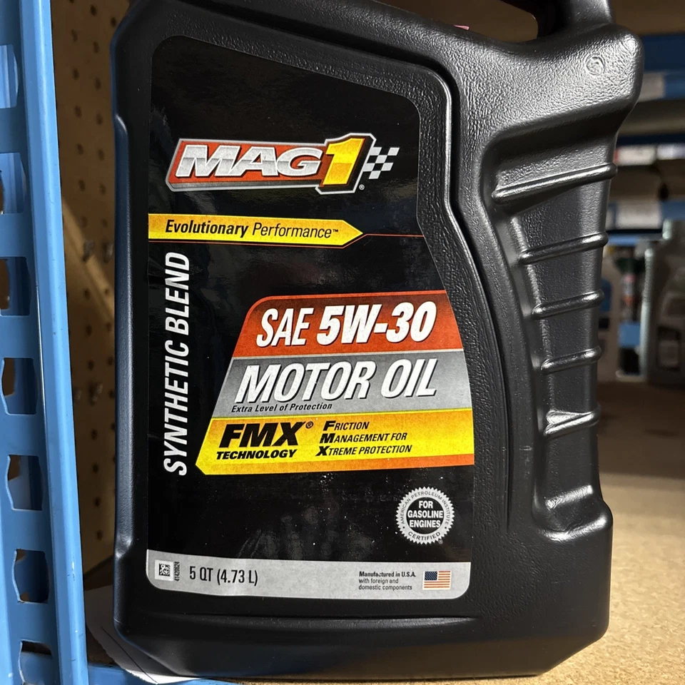 Mag1 62937 5w30 Mezcla Sintética Aceite 5 Qt Botella Recogida Local Foto 1 de 1