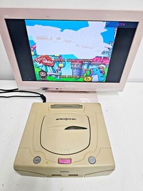 Sega Saturn Console White 361 Japan