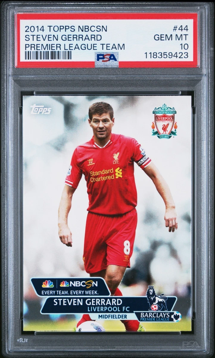 Steven Gerrard Soccer Trading Cards & Accessories for sale | eBay