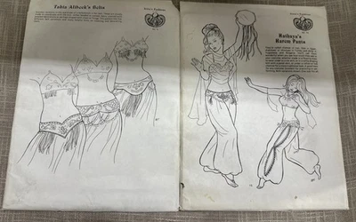 2 Atira's Sewing Patterns Tahia Alibeck’s Belts #5. Hathaya’s Harem Pants #15 - Image 1 of 4