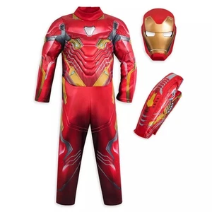 Marvel Iron Man Costume Kids Age 5–6 With Mask & Motion Repulsor Cannon - Picture 1 of 5