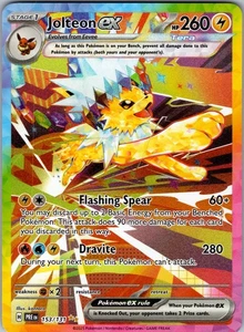 Jolteon ex Special Illustration Rare SV: Prismatic Evolutions 153/131 NM - Picture 1 of 2