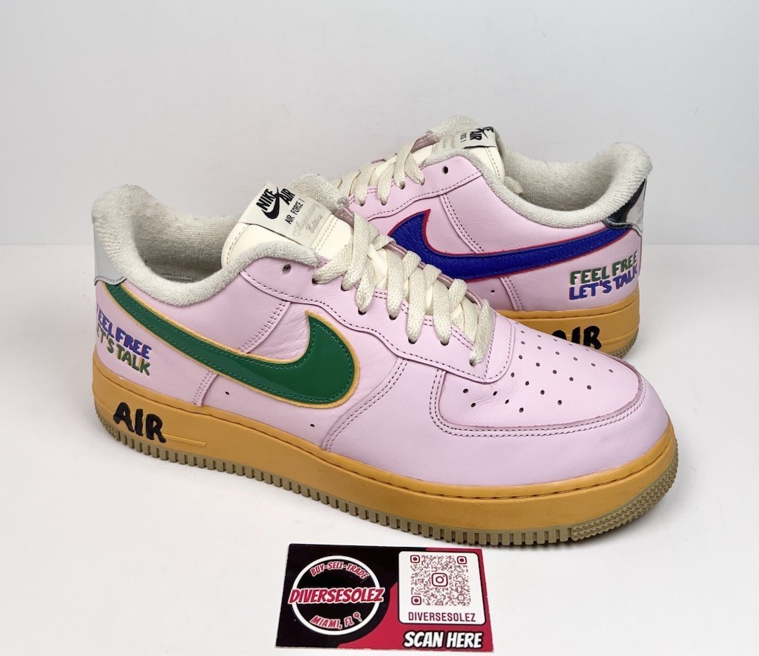 Nike Air Force 1 Low Feel Free, Let's Talk | eBay Nike Air Force 1 Low Feel Free, Let's Talk | eBay