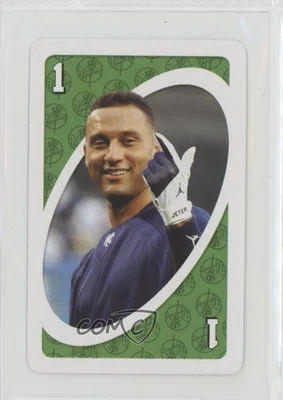 2007 Uno Derek Jeter Limited Edition Derek Jeter #1G HOF - Image 1 of 2