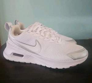 Nike Air Max Nuaxis White Pure Platinum SZ 5.5 Women's HF1233-101 - Picture 1 of 10